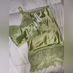 Brand new Urban Outfitters silky set